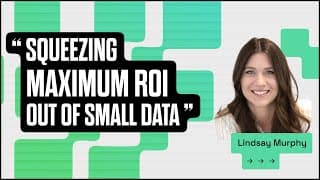 Squeezing Maximum Roi Out Of Small Data